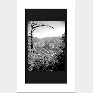 Yosemite in Black and White Posters and Art